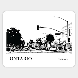 Ontario California Sticker